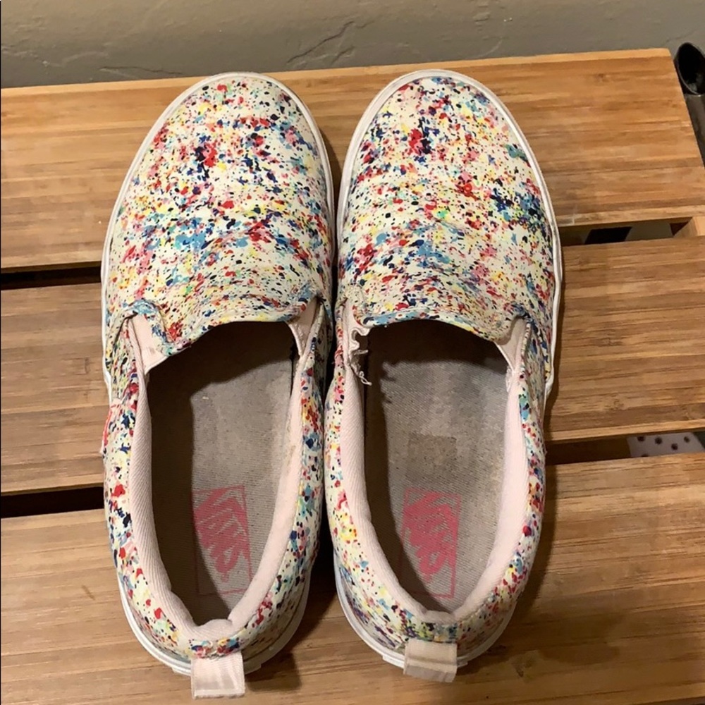 Girls vans size 4